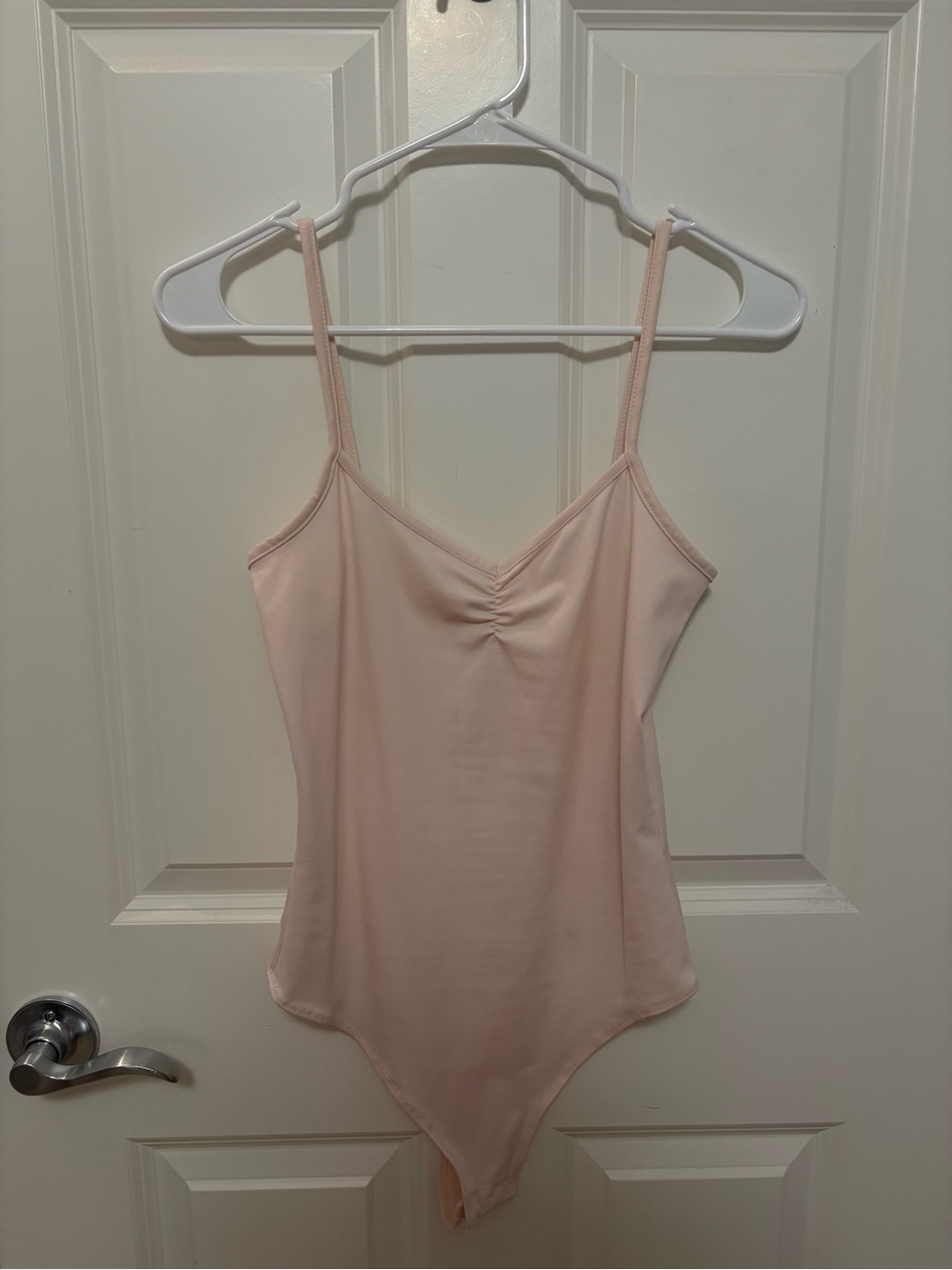 Cotton On Pale Blush Spaghetti Strap Bodysuit